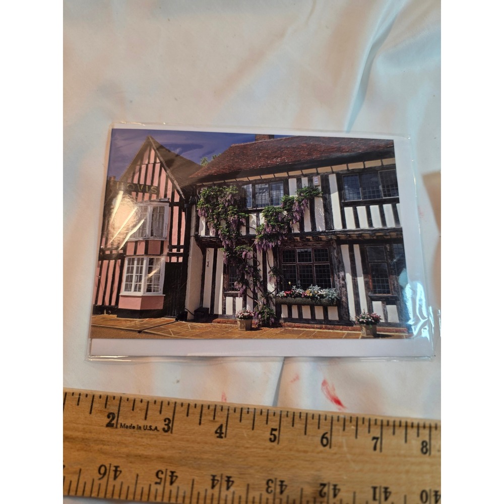Alan Blair Anglian Landscapes Lavenham Greeting Card Blank Inside England Scenic